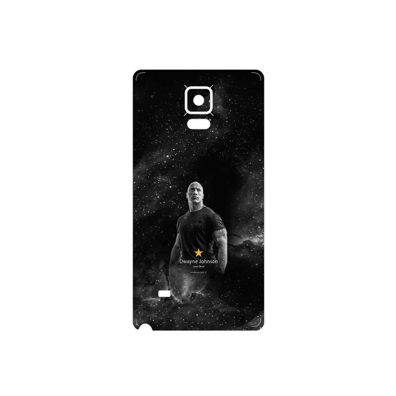 برچسب پوششی ماهوت مدل Dwayne Johnson مناسب برای گوشی موبایل سامسونگ Galaxy Note 4