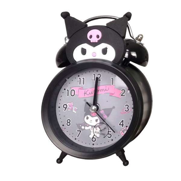 ساعت رومیزی مدل زنگ دار کرومی