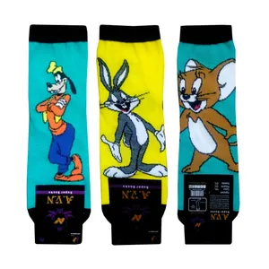 جوراب مدل شخصیت های کارتونی کد a50 مجموعه 3 عددی