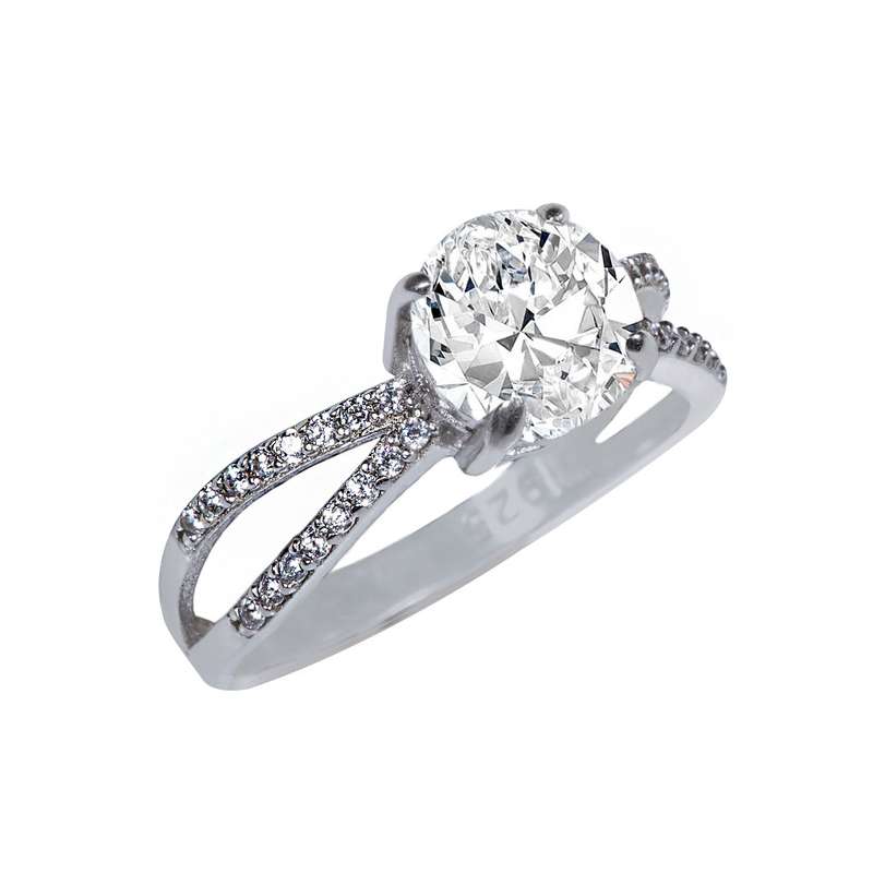 انگشتر نقره زنانه مدل 22072