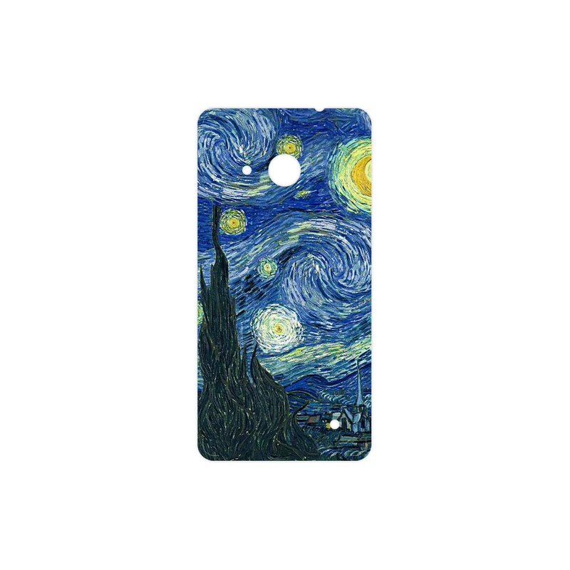 برچسب پوششی ماهوت مدل The Starry Night of van Gogh مناسب برای گوشی موبایل مایکروسافت Lumia 550