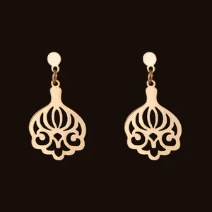 گوشواره طلا 18 عیار زنانه آمانژ کد D10265