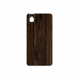 MAHOOT Dark Walnut Wood Cover Sticker for Huawei Shot X