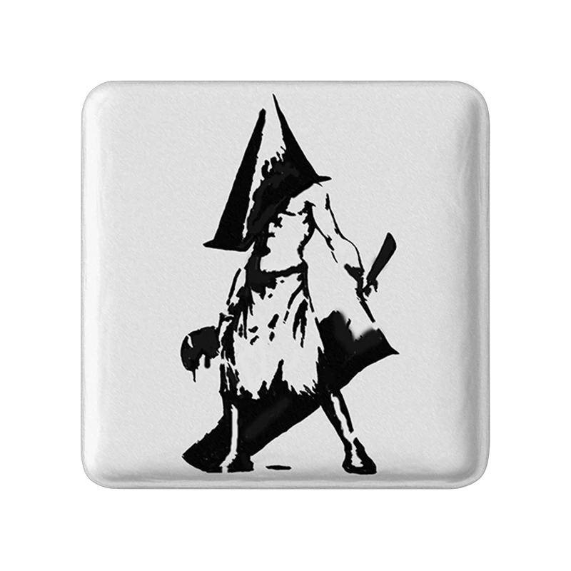 پیکسل خندالو طرح بازی سایلنت هیل‌ (Silent Hill) مدل مربعی کد 34485