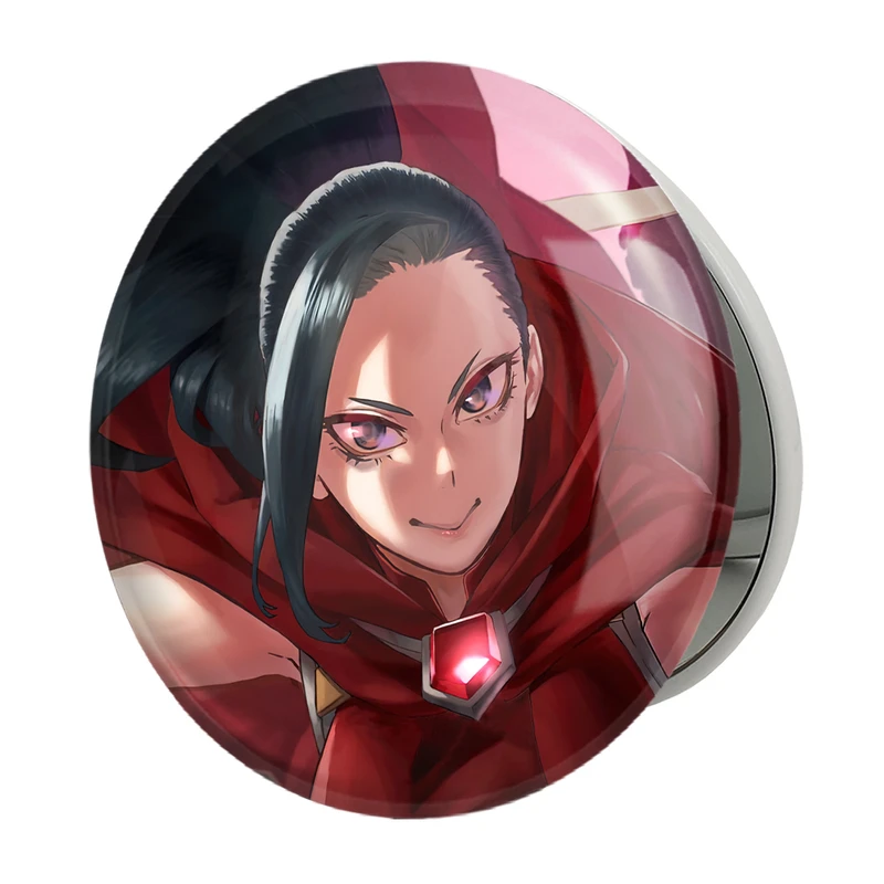 آینه جیبی خندالو طرح مومو چان انیمه آکادمی قهرمان من مدل تاشو کد 16130 