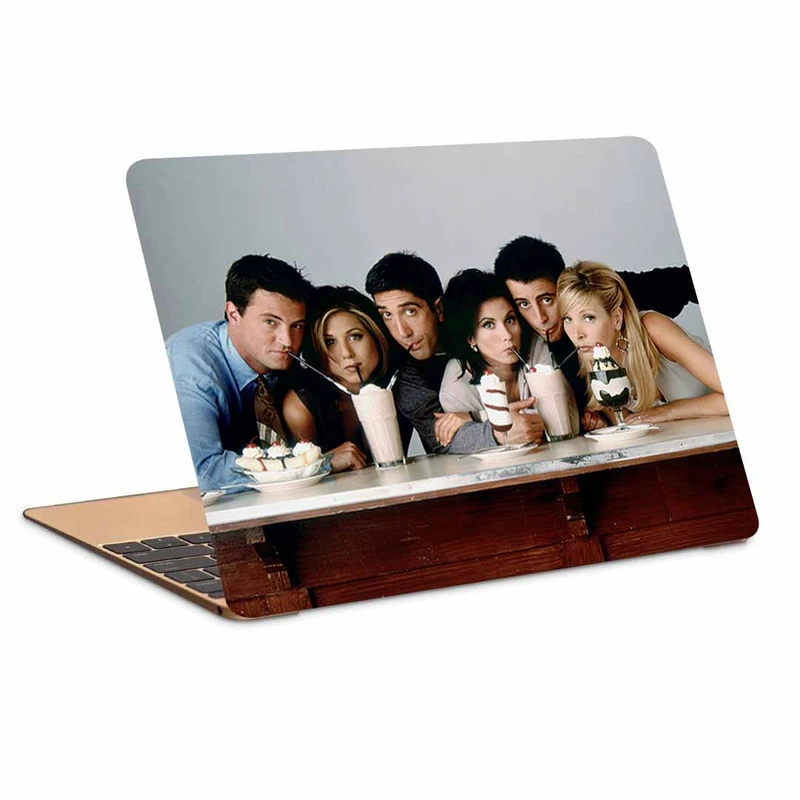 استیکر لپ تاپ طرح friendsکد N-203مناسب برای لپ تاپ 15.6 اینچ