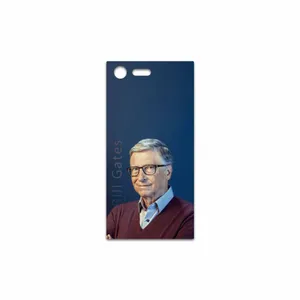 MAHOOT Bill Gates Cover Sticker for Sony Xperia X Compact