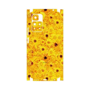 MAHOOT Yellow_Flower-FullSkin Cover Sticker for Xiaomi Redmi Note 11 Pro Plus 5G