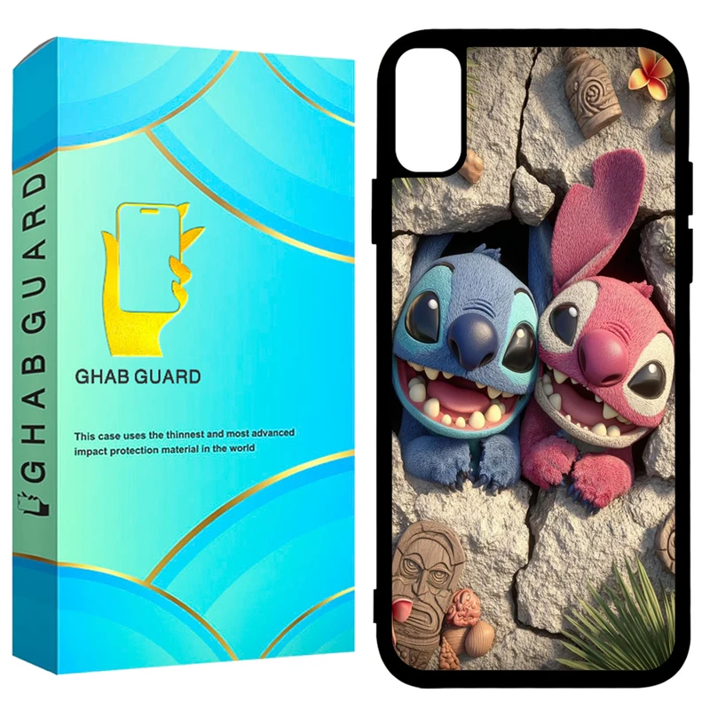  کاور قاب گارد طرح استیچ مدل GCHPX مناسب برای گوشی موبایل اپل iPhone X / XS