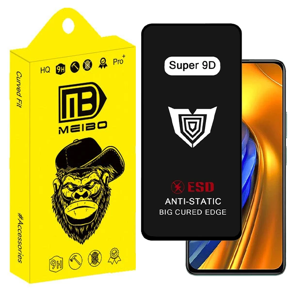 محافظ صفحه نمایش میبو مدل Super 9D Aura مناسب برای گوشی موبایل شیائومی poco F4 / K40s / A73 5G