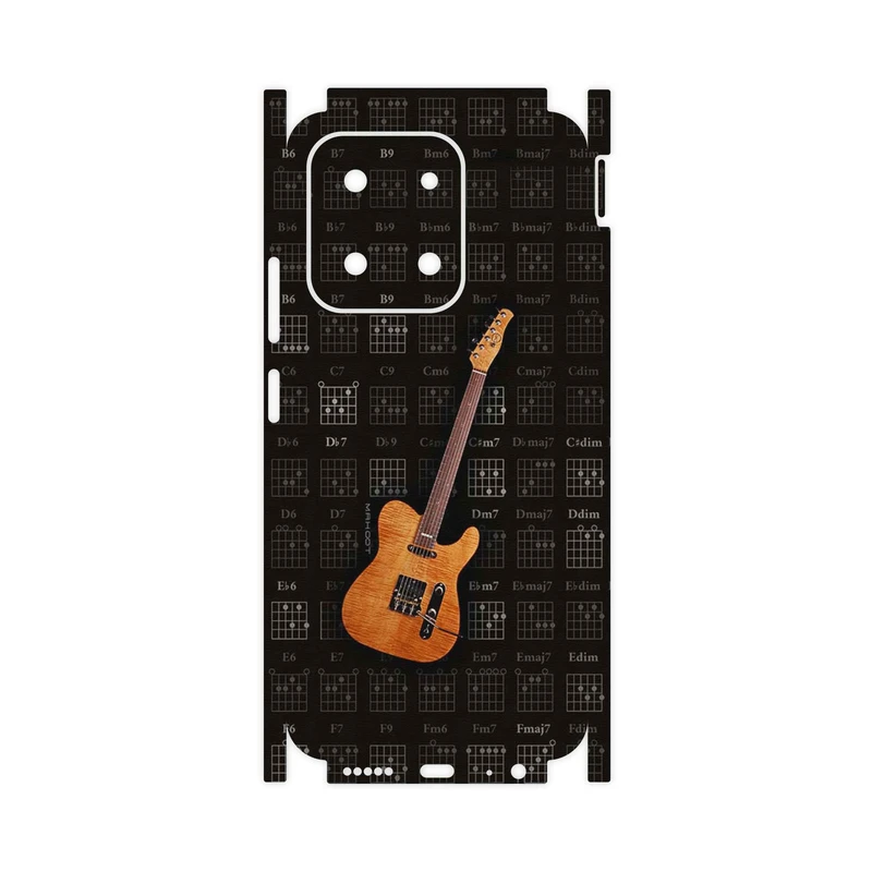 برچسب پوششی ماهوت مدل Guitar_Instrument-FullSkin مناسب برای گوشی موبایل شیائومی Poco C85