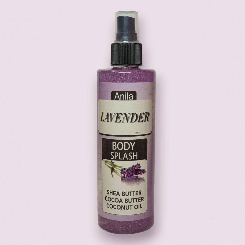 بادی اسپلش زنانه آنیلا مدل lavender حجم 250 میلی لیتر