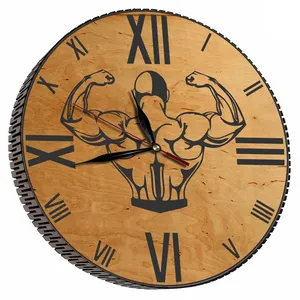 ساعت دیواری مدل سالن بدنسازی