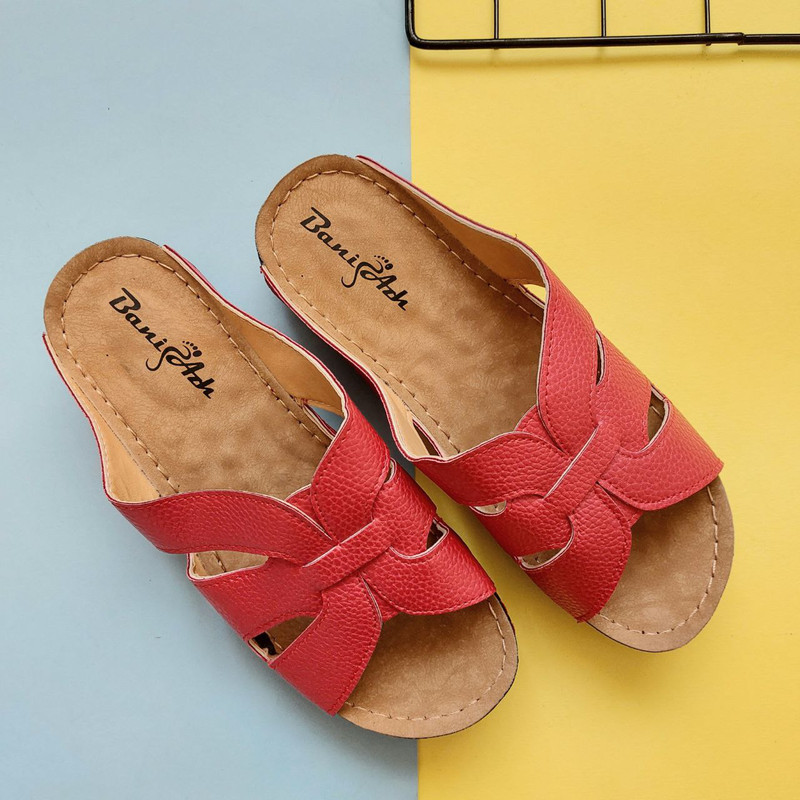 دمپایی زنانه مدل ساغر