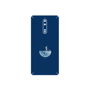 MAHOOT Minimal Gardener Astronaut Cover Sticker for Nokia 8
