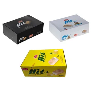 ویفر با کرم شیری و فندقی و لیمویی شیرین عسل - 500 گرم بسته 3 عددی