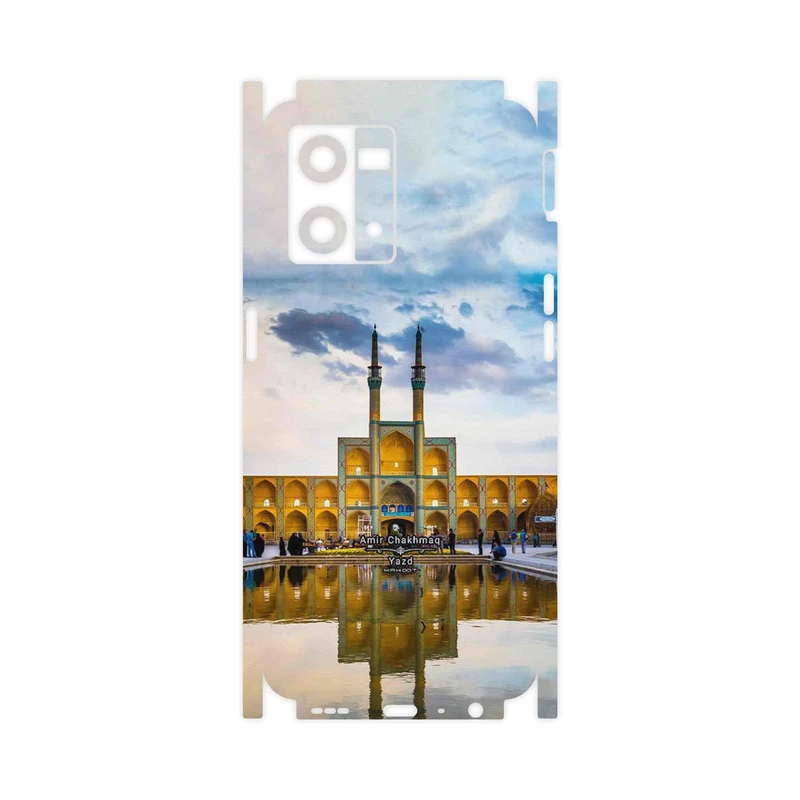 برچسب پوششی ماهوت مدل Amir Chakhmaq Square Yazd-FullSkin مناسب برای گوشی موبایل اپو Reno 8 4G