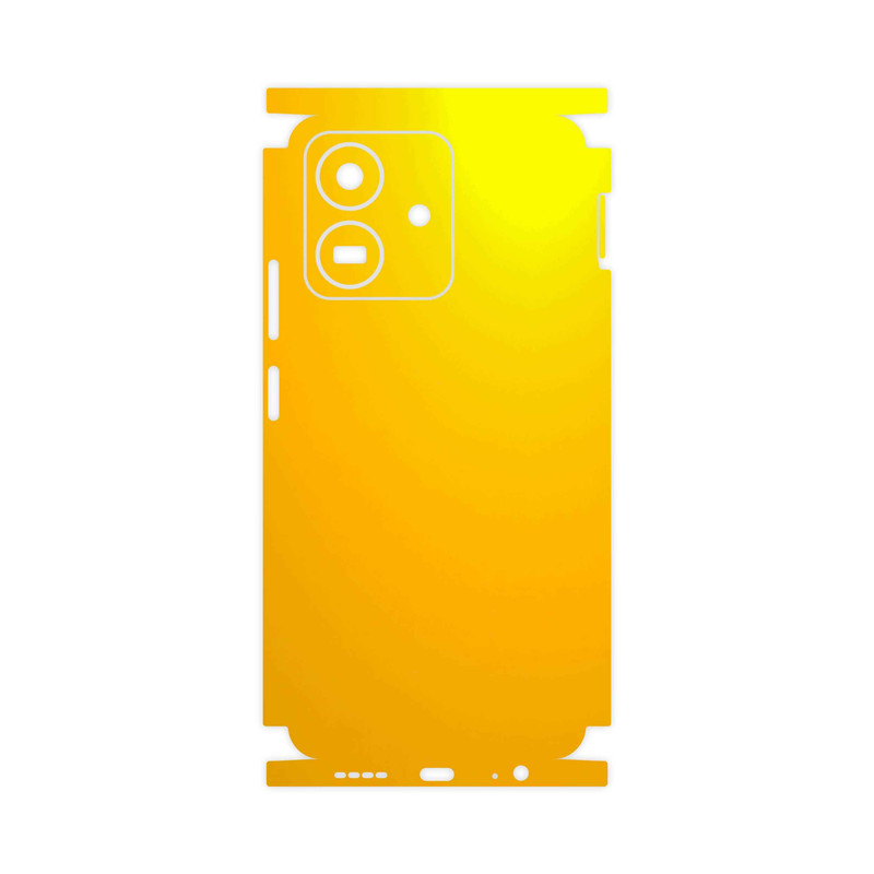 برچسب پوششی ماهوت مدل Matte-Deep-Mustard-FullSkin مناسب برای گوشی موبایل آنر Play 10
