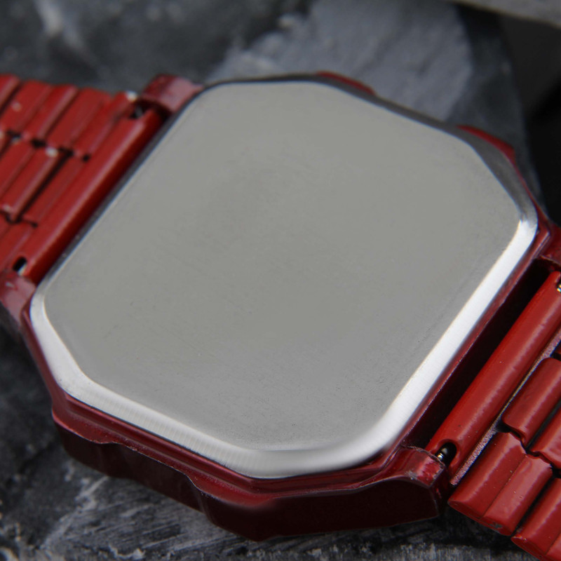 ساعت مچی دیجیتال زنانه مدل بند استیل کد WHW_267