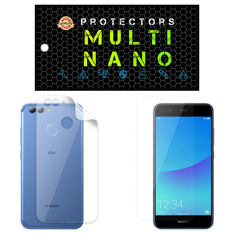 محافظ صفحه نمایش مولتی نانو مدل X-SFT مناسب برای گوشی موبایل هوآوی Nova 2 به همراه محافظ پشت