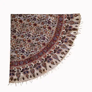 رومیزی قلمکار مدل گل