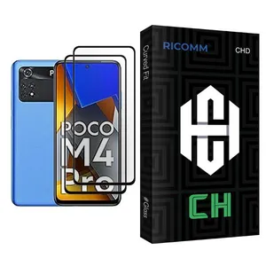 Ricomm CH Glass MIX002 Screen Protector For Xiaomi Poco M4 Pro Pack Of 2