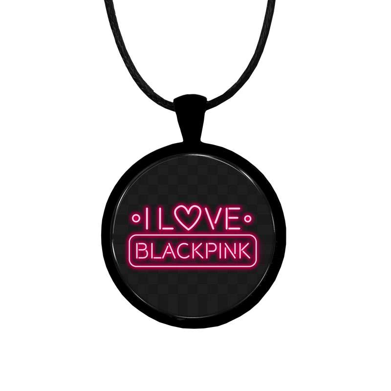 گردنبند دخترانه مدل گروه موسیقی Black Pink کد GR-4004 گردنبند دخترانه مدل گروه موسیقی Black Pink کد GR-4004