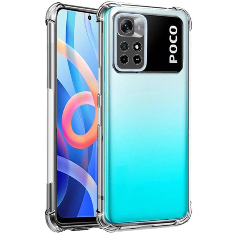 کاور مدل ژله ای کپسول دار مناسب برای گوشی موبایل شیائومی Poco M4 pro 5g / Pocom4pro / POCO M4PRO / pocom4 pro