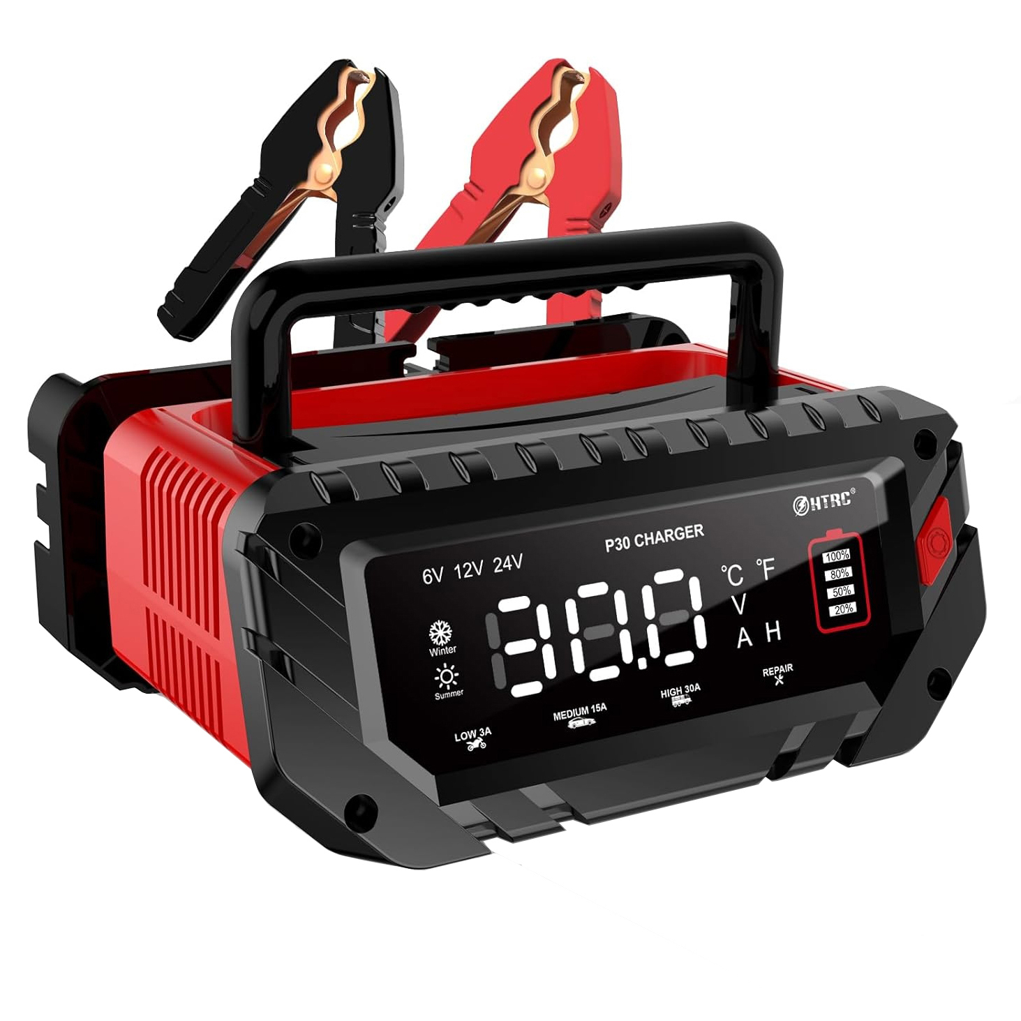 شارژر باتری خودرو 30 آمپر مدل P30