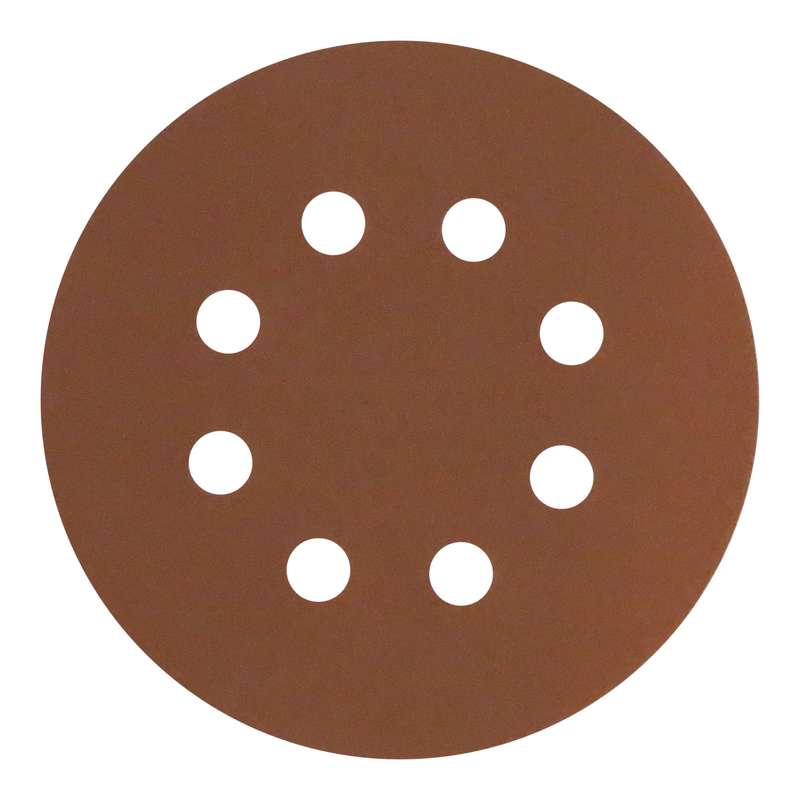 سنباده پشت کرکی استارک 12.5 سانتی متری زبری 180 مدل C125P180H8 بسته 10 عددی