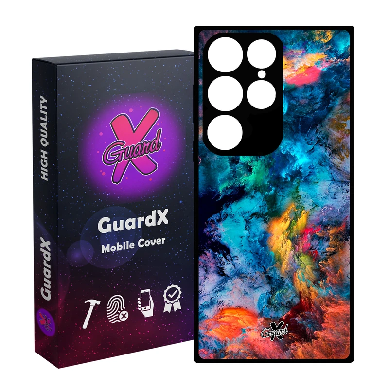 کاور گارد ایکس طرح Colors مدل Glass10117 مناسب برای گوشی موبایل سامسونگ Galaxy S24 Ultra