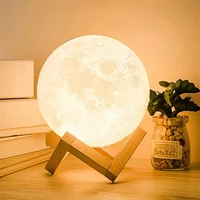 چراغ خواب طرح کره ماه کد BMK012