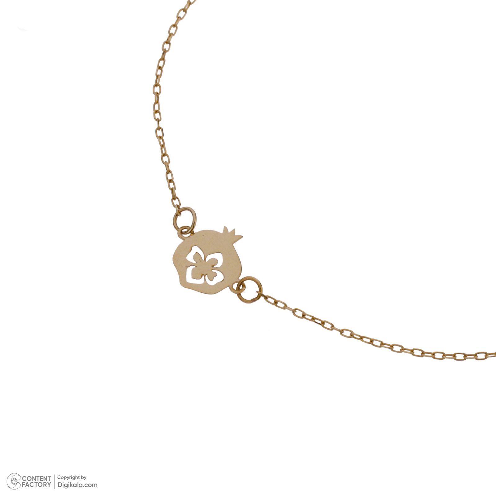 دستبند طلا 18 عیار زنانه مایا ماهک مدل MB1633 طرح انار -  - 3
