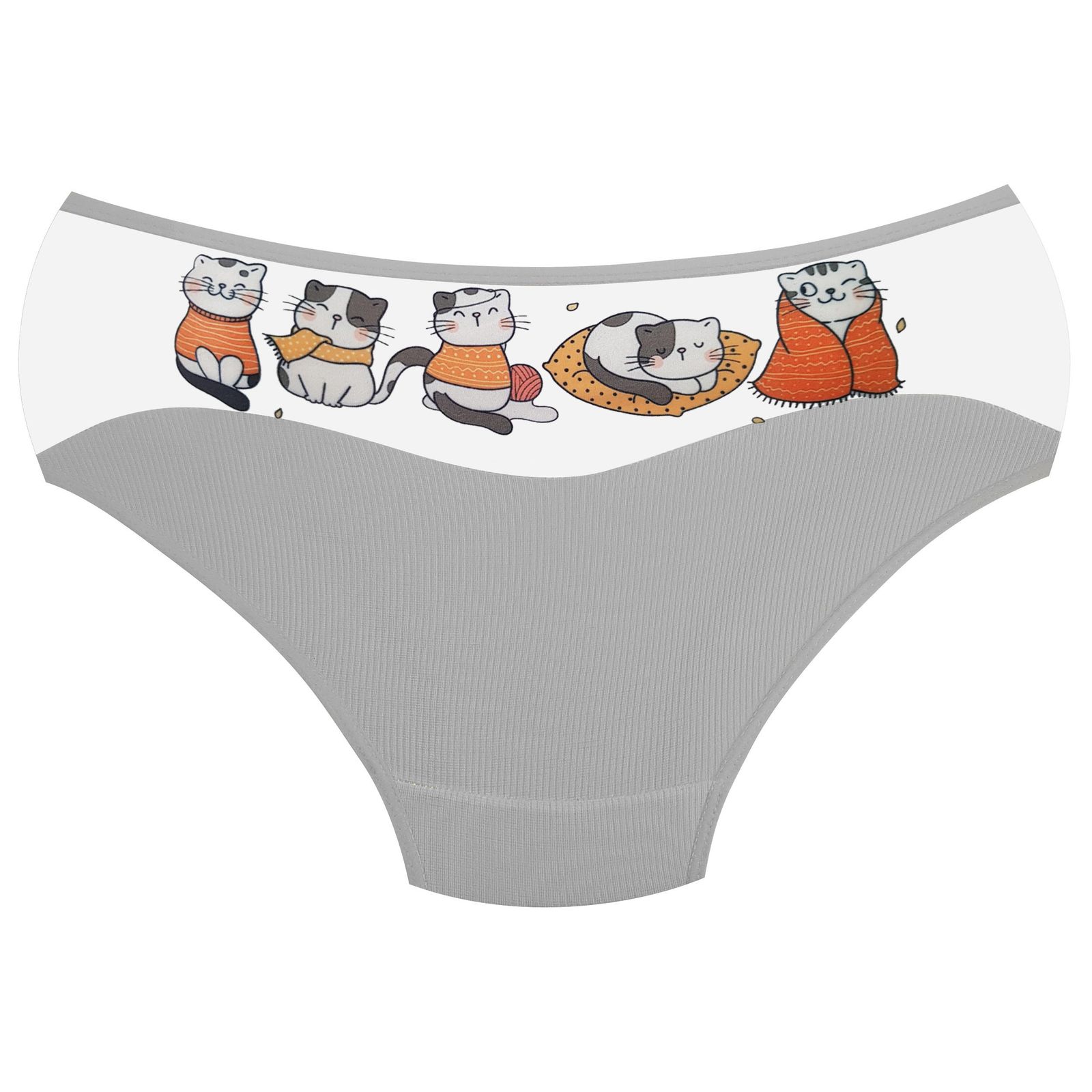 ست شورت و نیم تنه دخترانه ماییلدا مدل پددار گربه سرمایی کد 5164-6 رنگ طوسی - - 4