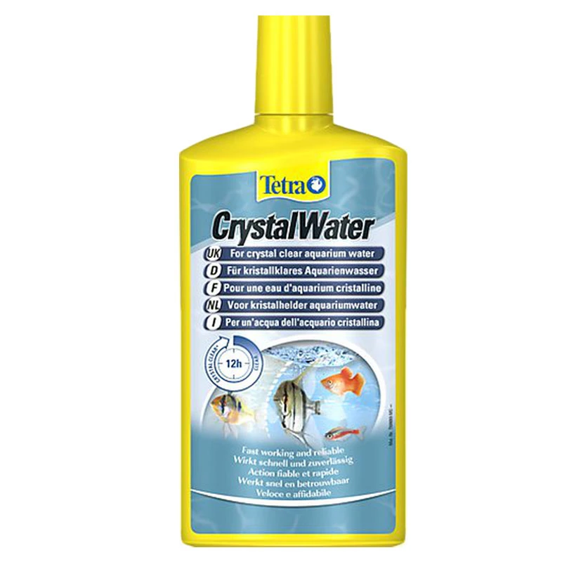 محلول شفاف کننده آب آکواریوم تترا مدل Crystal Water حجم 500 میلی لیتر