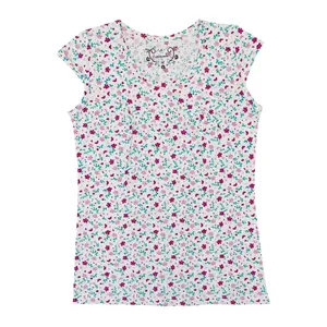 تی شرت آستین کوتاه زنانه البسکو مدل 624340