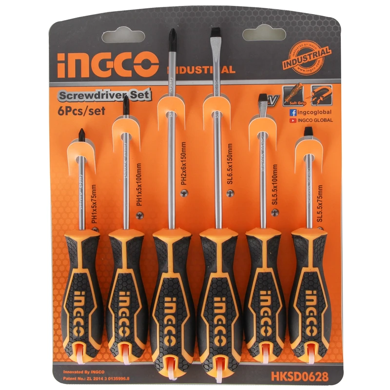 مجموعه 6 عددی پیچ گوشتی اینکو مدل 0628