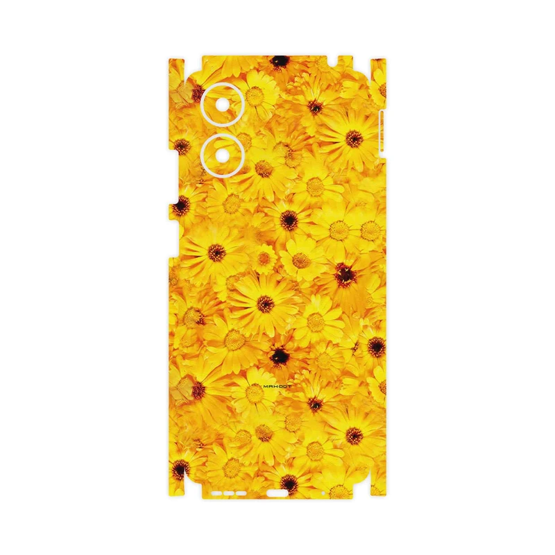 برچسب پوششی ماهوت مدل Yellow_Flower-FullSkin مناسب برای گوشی موبایل موتورولا Moto G04