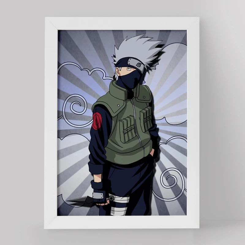 تابلو خندالو مدل هاتاکه کاکاشی انیمه ناروتو Naruto کد 11232