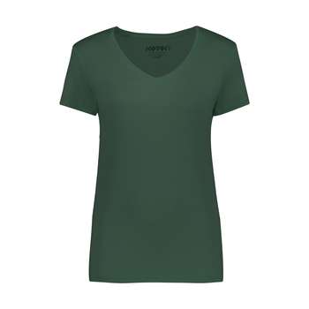 تی شرت زنانه کوتون مدل 0YAK13640OK-Dark Green