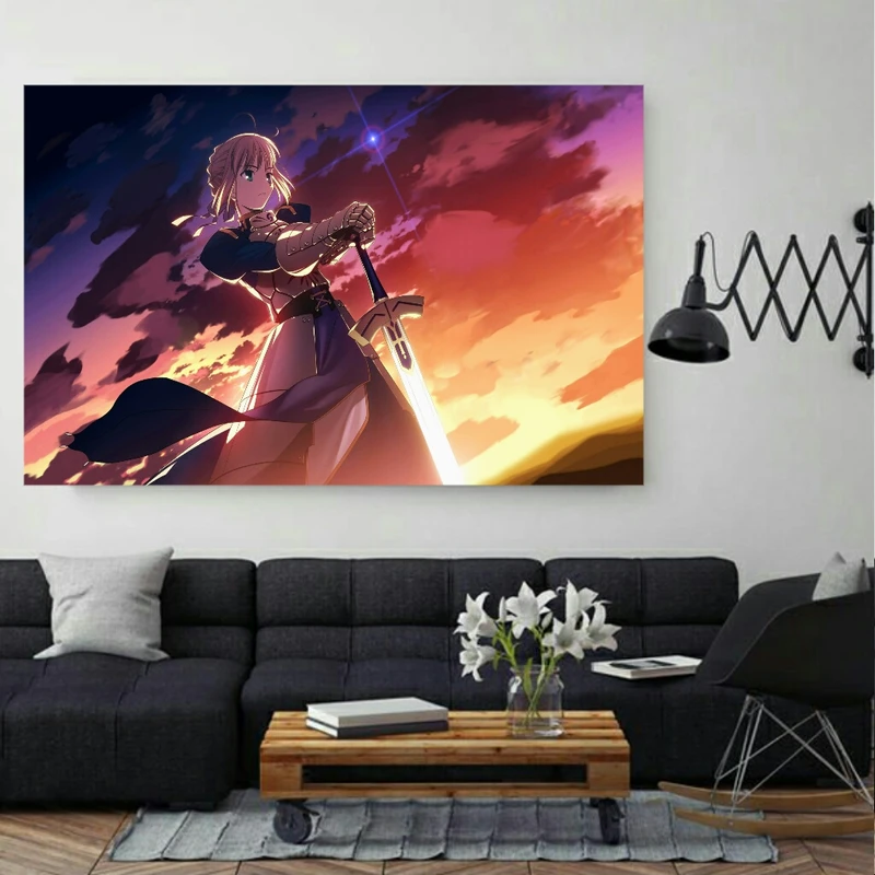 پوستر دیواری طرح انیمه مدل p1386