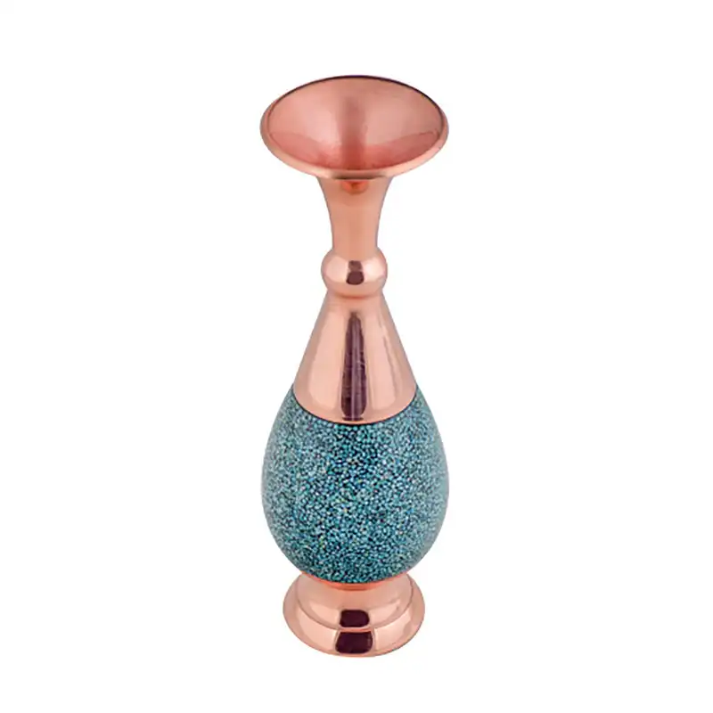 گلدان فیروزه کوبی مدل صراحی کد 25