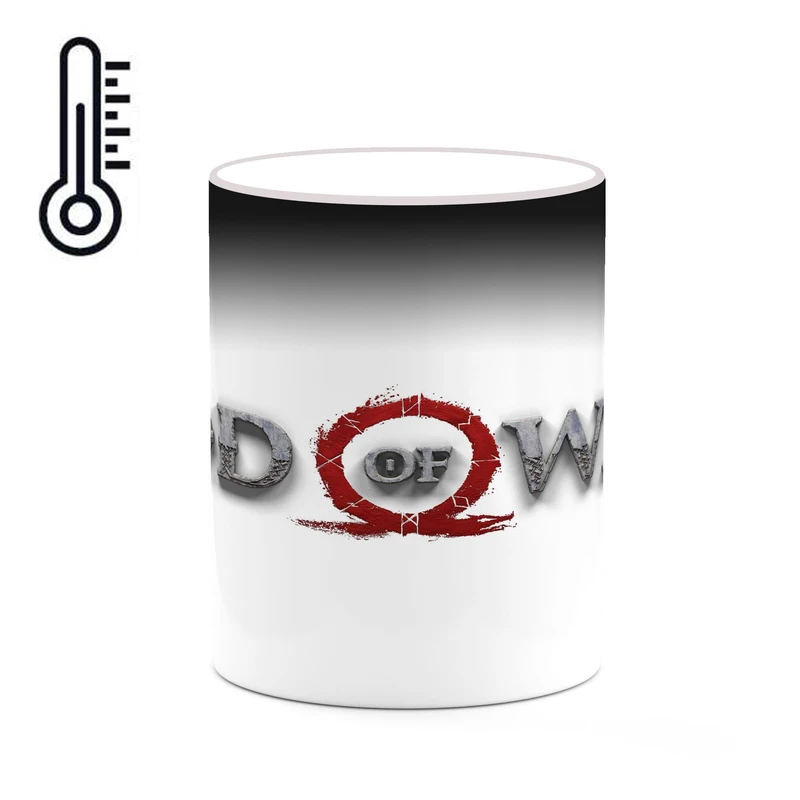 ماگ حرارتی کاکتی طرح گاد آف وار God Of War مدل mgh40447