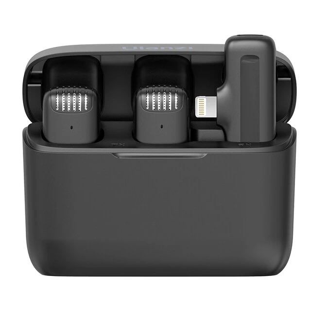 میکروفن یقه ای بیسیم مدل J13 Dual Lightning 