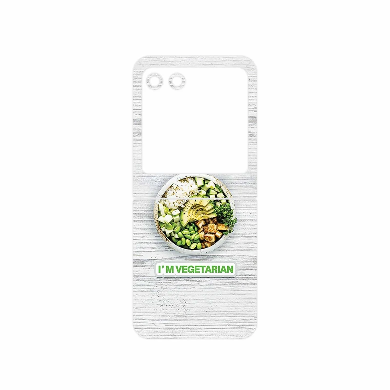 برچسب پوششی ماهوت مدل Im_vegetarian مناسب برای گوشی موبایل موتورولا Razr 40 Ultra