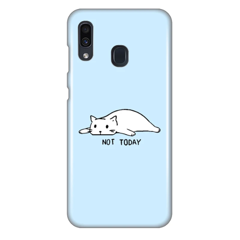 کاور طرح گربه خسته کد DIMO-002 مناسب برای گوشی موبایل سامسونگ Galaxy A30 / A20