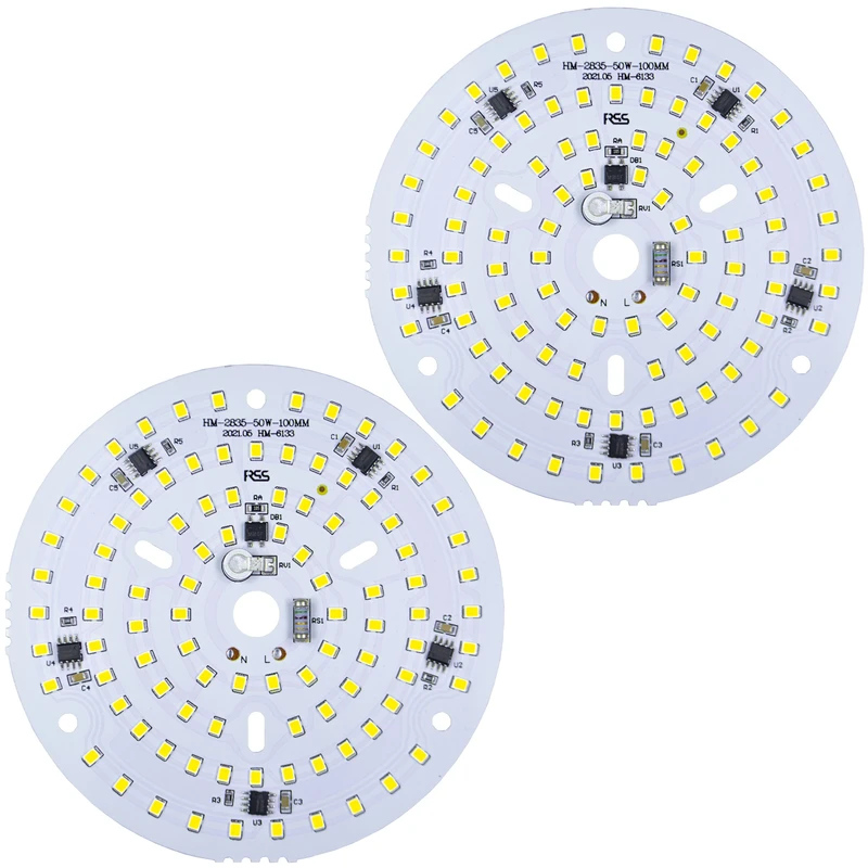  چیپ لامپ ال ای دی 50 وات آر اس اس مدل SENSOR-220V بسته 2 عددی