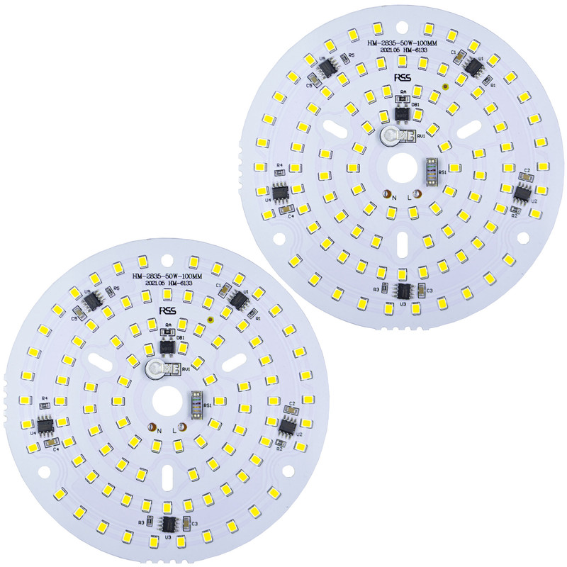  چیپ لامپ ال ای دی 50 وات آر اس اس مدل SENSOR-220V بسته 2 عددی