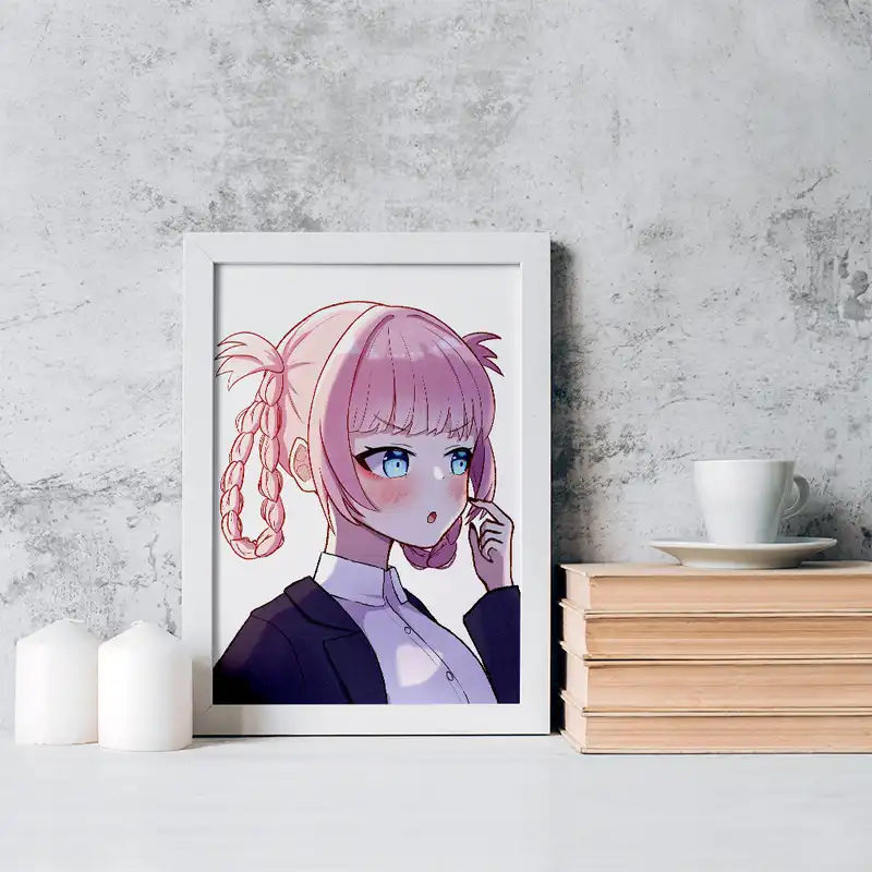 تابلو خندالو مدل نازونا ناناکوسا انیمه کال آف نایت کد 17832