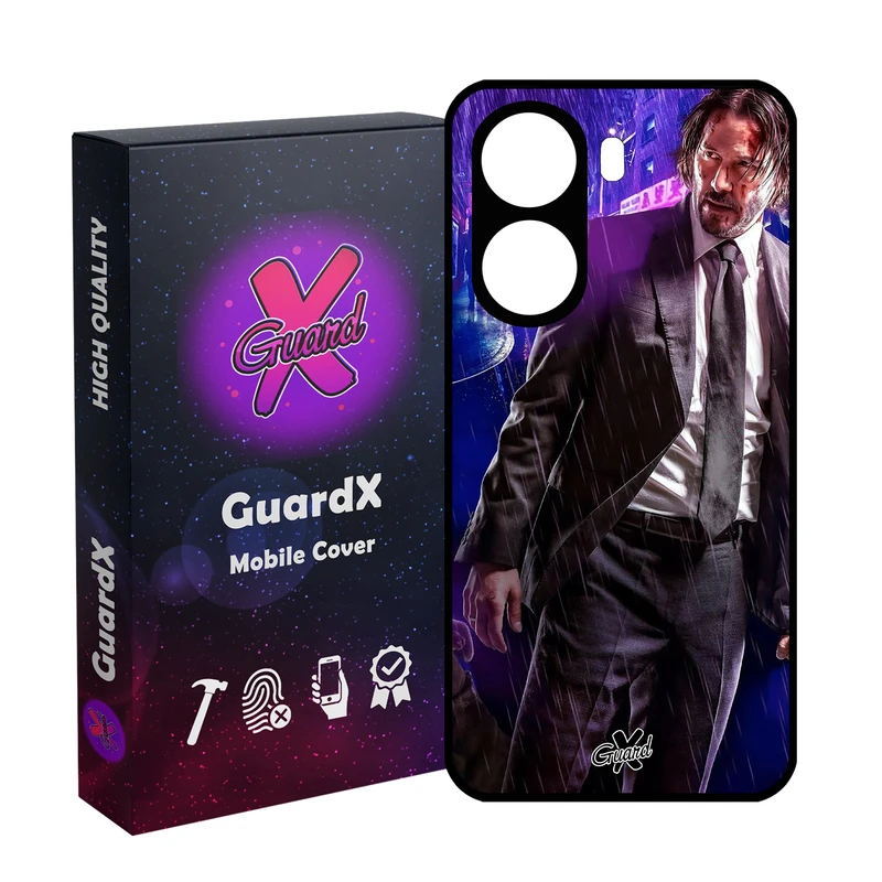 کاور گارد ایکس طرح John Wick مدل 10124 مناسب برای گوشی موبایل شیائومی Poco X7 Pro